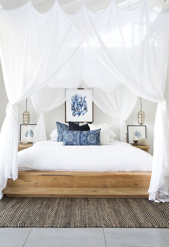 Relaxed Coastal Style ~ Bedrooms and Entryways