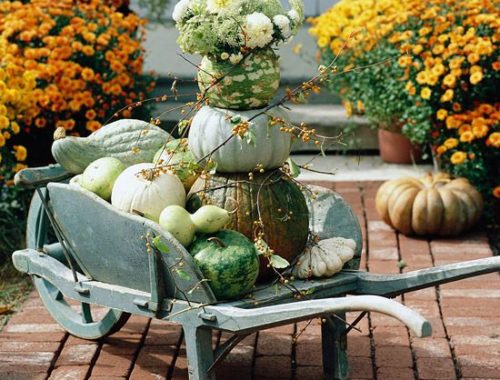 Decorating With Pumpkins